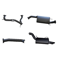 MANTA 3" CAT BACK EXHAUST WITH 2 MUFFLERS FITS NISSAN PATROL Y62 5.6L V8 2012-ON