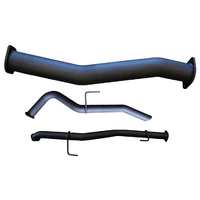 MANTA 3" DPF BACK EXHAUST WITH PIPE ONLY FITS NISSAN NAVARA D23 NP300 2.3L TD 4CYL 2015-ON (MKNI0076)
