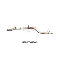 MANTA 4" STAINLESS STEEL DPF BACK EXHAUST SYSTEM FITS TOYOTA LANDCRUISER VDJ76R 4.5L V8 2016-2025 - MUFFLER (SSMKTY0365)