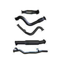 MANTA 3" TURBO BACK EXHAUST SYSTEM WITH CAT/HOTDOG FITS TOYOTA LANDCRUISER VDJ79R 4.5L V8 SINGLE CAB 2007-2016 (MKTY0005)