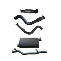 MANTA 3" TURBO BACK EXHAUST SYSTEM NO CAT/WITH MUFFLER FITS TOYOTA LANDCRUISER VDJ79R 4.5L V8 SINGLE CAB 2007-2016 (MKTY0007)