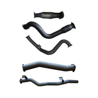 MANTA 3" TURBO BACK EXHAUST SYSTEM NO CAT/PIPE ONLY FITS TOYOTA LANDCRUISER VDJ79R 4.5L V8 SINGLE CAB 2007-2016 (MKTY0009)