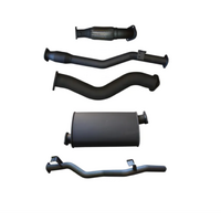 MANTA 3" TURBO BACK EXHAUST SYSTEM WITH CAT/MUFFLER FITS TOYOTA LANDCRUISER VDJ79R 4.5L V8 DUAL CAB 2012-2016 (MKTY0010)