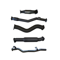 MANTA 3" TURBO BACK EXHAUST SYSTEM NO CAT/WITH HOTDOG FITS TOYOTA LANDCRUISER VDJ79R 4.5L V8 DUAL CAB 2012-2016 (MKTY0014)