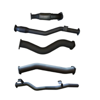 MANTA 3" TURBO BACK EXHAUST SYSTEM NO CAT/NO MUFFLER FITS TOYOTA LANDCRUISER VDJ79R 4.5L V8 DUAL CAB 2012-2016 (MKTY0015)