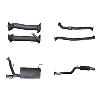 MANTA 2.5" TWIN INTO 3" TURBO BACK EXHAUST SYSTEM WITH NO CATS/2 MUFFLERS FITS TOYOTA LANDCRUISER VDJ200R 2007-2015 (MKTY0043)