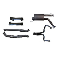 MANTA 3" TWIN TURBO BACK EXHAUST SYSTEM (L & R EXIT) WITH CATS/1 MUFFLER FITS TOYOTA LANDCRUISER VDJ200R 2007-2015 (MKTY0049)