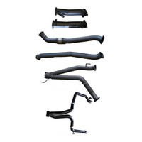 MANTA 3" TWIN TURBO BACK EXHAUST SYSTEM (L & R EXIT) NO CATS/NO MUFFLERS FITS TOYOTA LANDCRUISER VDJ200R 2007-2015 (MKTY0052 )