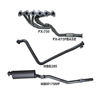 MANTA EXTRACTORS & 2.5"  EXHAUST SYSTEM FITS TOYOTA LANDCRUISER HZJ79R 4.2L 1HZ 1999-2007 (MKTY0070)