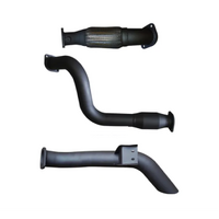 MANTA 3" TURBO BACK EXHAUST SYSTEM WITH CAT & CAB EXIT FITS TOYOTA LANDCRUISER VDJ79R 4.5L V8 SINGLE CAB 2007-2016 (MKTY0089)