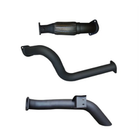 MANTA 3" TURBO BACK EXHAUST SYSTEM NO CAT & CAB EXIT FITS TOYOTA LANDCRUISER VDJ79R 4.5L V8 SINGLE CAB 2007-2016 (MKTY0090)