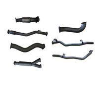 MANTA 3" TWIN TURBO BACK EXHAUST SYSTEM WITH CAT/HOTDOG FITS TOYOTA LANDCRUISER VDJ79R 4.5L V8 DUAL CAB 2012-2016 (MKTY0096)