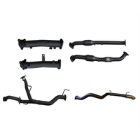 MANTA 2.5" TWIN INTO 3" TURBO BACK EXHAUST WITH CAT & NO MUFFLERS FITS TOYOTA LANDCRUISER VDJ200R 2015-2021 (MKTY0103)