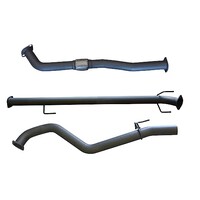 MANTA 3" DPF BACK EXHAUST SYSTEM WITH PIPE ONLY FITS TOYOTA HILUX GUN126R 2.8L N80 2015-ON (MKTY0122)