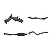 MANTA 3" TURBO BACK EXHAUST SYSTEM WITH NO CAT/MUFFLER FITS TOYOTA HILUX GUN126R 2.8L N80 2015-ON (MKTY0144)