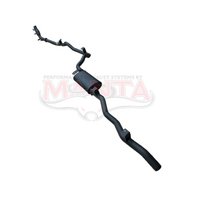 MANTA 3" TURBO BACK EXHAUST SYSTEM (DPF DELETE) FITS TOYOTA LANDCRUISER GDJ79R 2.8L 4CYL 10/2023-ON - CAT/MUFFLER (MKTY0404)