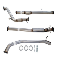 PERFORM-EX 3" STAINLESS STEEL CAT/HOTDOG TURBO BACK EXHAUST SYSTEM FITS MAZDA BT-50 3.2L 5CYL 2011-2015