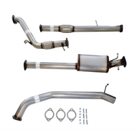 PERFORM-EX 3" STAINLESS STEEL CAT/MUFFLER TURBO BACK EXHAUST SYSTEM FITS MAZDA BT-50 3.2L 5CYL 2011-2015