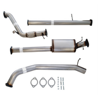 PERFORM-EX 3" STAINLESS STEEL NO CAT/MUFFLER TURBO BACK EXHAUST SYSTEM FITS MAZDA BT-50 3.2L 5CYL 2011-2015