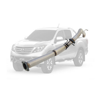 PERFORM-EX 3" STAINLESS STEEL DPF BACK EXHAUST SYSTEM FITS MAZDA BT-50 UR 3.2L TD 2016-6/2020 - HOTDOG (MZ256-HOSS)