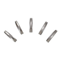 2.5" X 45 DEGREE PIE CUT CUT BEND 1D TIGHT RADIUS BRUSHED 304 STAINLESS STEEL