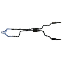 PACEMAKER CERAMIC COATED HEADERS, CATS AND 3" CATBACK EXHAUST WITH REAR MUFFLERS FITS RAM 1500 DT 5.7L V8 2021-ON (PP2662-16)