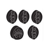 EXHAUST RUBBER MOUNT KIT FITS TOYOTA HILUX RZN169R 2.7L 4CYL 1/97-12/02