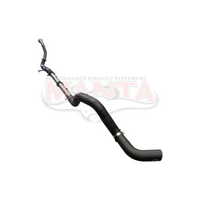 MANTA TURBO BACK 4" INTO 5" EXHAUST SYSTEM WITH CAT/NO MUFFLER FITS CHEVROLET SILVERADO 2500 HD LTZ 6.6L TD V8 (SSMKCH0025)