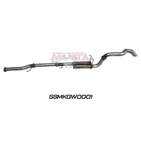 MANTA 3" STAINLESS STEEL CAT BACK EXHAUST SYSTEM FITS GWM TANK 300 2.0L 4CYL 2023-ON (SSMKGW0001)