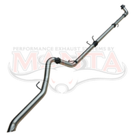 MANTA 3" STAINLESS STEEL DPF BACK EXHAUST SYSTEM FITS GWM CANNON NPW UTE 2.0L TD 2020-2025 (SSMKGW0002)