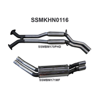 MANTA CAT BACK EXHAUST SYSTEM FITS HOLDEN COMMODORE VT VX VY VZ 5.7L 6.0L V8 SEDAN (SSMKHN0116)