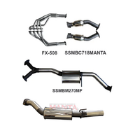 MANTA ENGINE BACK EXHAUST SYSTEM FITS HOLDEN COMMODORE VT VX VY VZ 5.7L 6.0L V8 SEDAN (SSMKHN0122)