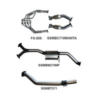 MANTA ENGINE BACK EXHAUST SYSTEM FITS HOLDEN COMMODORE VT VX VY VZ 5.7L 6.0L V8 SEDAN (SSMKHN0123)