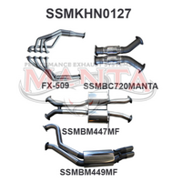 MANTA ENGINE BACK EXHAUST SYSTEM FITS HOLDEN COMMODORE VT VX VY VZ 5.7L 6.0L V8 SEDAN (SSMKHN0127)