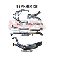 MANTA ENGINE BACK EXHAUST SYSTEM FITS HOLDEN COMMODORE VT VX VY VZ 5.7L 6.0L V8 SEDAN (SSMKHN0128)