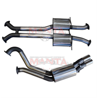 MANTA 3" DUAL CATBACK EXHAUST SYSTEM FITS HOLDEN COMMODORE VU VY VZ 5.7L 6.0L V8 UTE (SSMKHN0238)
