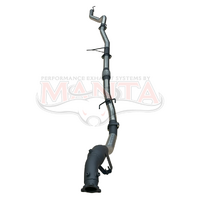 MANTA 3" TURBO BACK EXHAUST SYSTEM WITH CAT/NO MUFFLER FITS MITSUBISHI PAJERO SPORT QE QF QG 2.4L 4N15 4CYL 2015-2024 (SSMKMI0034)