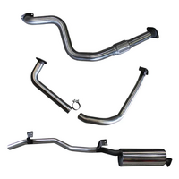 MANTA STAINLESS STEEL MANIFOLD BACK EXHAUST SYSTEM FITS TOYOTA LANDCRUISER HZJ75R 4.2L 1HZ 1990-1999 (SSMKTY0069)