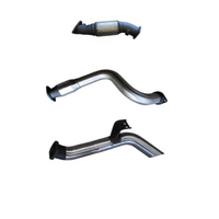 MANTA 3" STAINLESS STEEL TURBO BACK EXHAUST SYSTEM WITH CAT & CAB EXIT FITS TOYOTA LANDCRUISER VDJ79R 4.5L V8 SINGLE CAB 2007-2016 (SSMKTY0089)