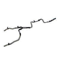 MANTA 3" TWIN STAINLESS STEEL TURBO BACK EXHAUST SYSTEM WITH CAT/HOTDOG FITS TOYOTA LANDCRUISER VDJ79R 4.5L V8 SINGLE CAB 2007-2016 (SSMKTY0094)