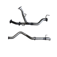 MANTA STAINLESS STEEL 2.5" TWIN INTO 3" DPF BACK EXHAUST FITS TOYOTA LANDCRUISER VDJ200R 2015-2021