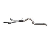MANTA STAINLESS STEEL 3" TWIN INTO 4" DPF BACK EXHAUST FITS TOYOTA LANDCRUISER VDJ200R 2015-2021