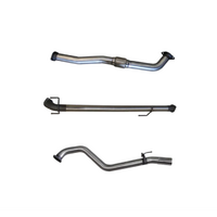MANTA 3" STAINLESS STEEL DPF BACK EXHAUST SYSTEM WITH PIPE ONLY FITS TOYOTA HILUX GUN126R 2.8L N80 2015-ON (SSMKTY0122)