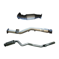 MANTA 3" STAINLESS STEEL TURBO BACK EXHAUST SYSTEM WITH NO CAT/MUFFLER FITS TOYOTA LANDCRUISER VDJ76R 4.5L V8 WAGON 2016-ON
