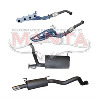 MANTA EXTRACTORS, CATS & STAINLESS STEEL 3" CAT BACK EXHAUST SYSTEM FITS TOYOTA LANDCRUISER UZJ200R 2007-2012 (SSMKTY0179)