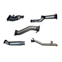 MANTA 4" STAINLESS STEEL TURBO BACK EXHAUST SYSTEM FITS TOYOTA LANDCRUISER VDJ79R 4.5L V8 2016-ON (SSMKTY0192)