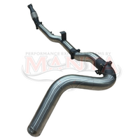 MANTA 4" TURBO BACK SIDE-EXIT EXHAUST SYSTEM WITH NO CAT FITS TOYOTA LANDCRUISER VDJ79R 4.5L V8 SINGLE CAB 2016-2025 (SSMKTY0389)