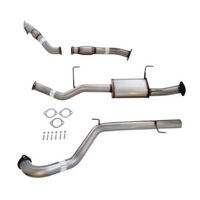 PERFORM-EX 3" STAINLESS STEEL CAT/MUFFLER TURBO BACK EXHAUST SYSTEM FITS TOYOTA LANDCRUISER HDJ100R 4.2L TD 2000-2007