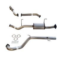 PERFORM-EX 3" STAINLESS STEEL NO CAT/MUFFLER TURBO BACK EXHAUST SYSTEM FITS TOYOTA LANDCRUISER HDJ100R 4.2L TD 2000-2007