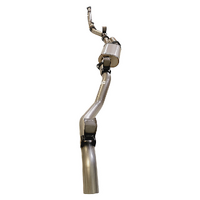 PERFORM-EX 3" STAINLESS STEEL CAT/MUFFLER TURBO BACK EXHAUST FITS TOYOTA LANDCRUISER VDJ79R 2016-2024 (DPF DELETE)